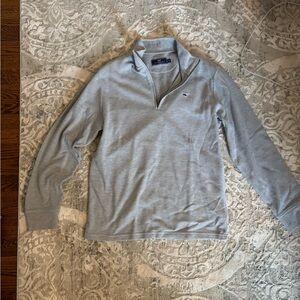 Vineyard Vines Gray Quarter Zip